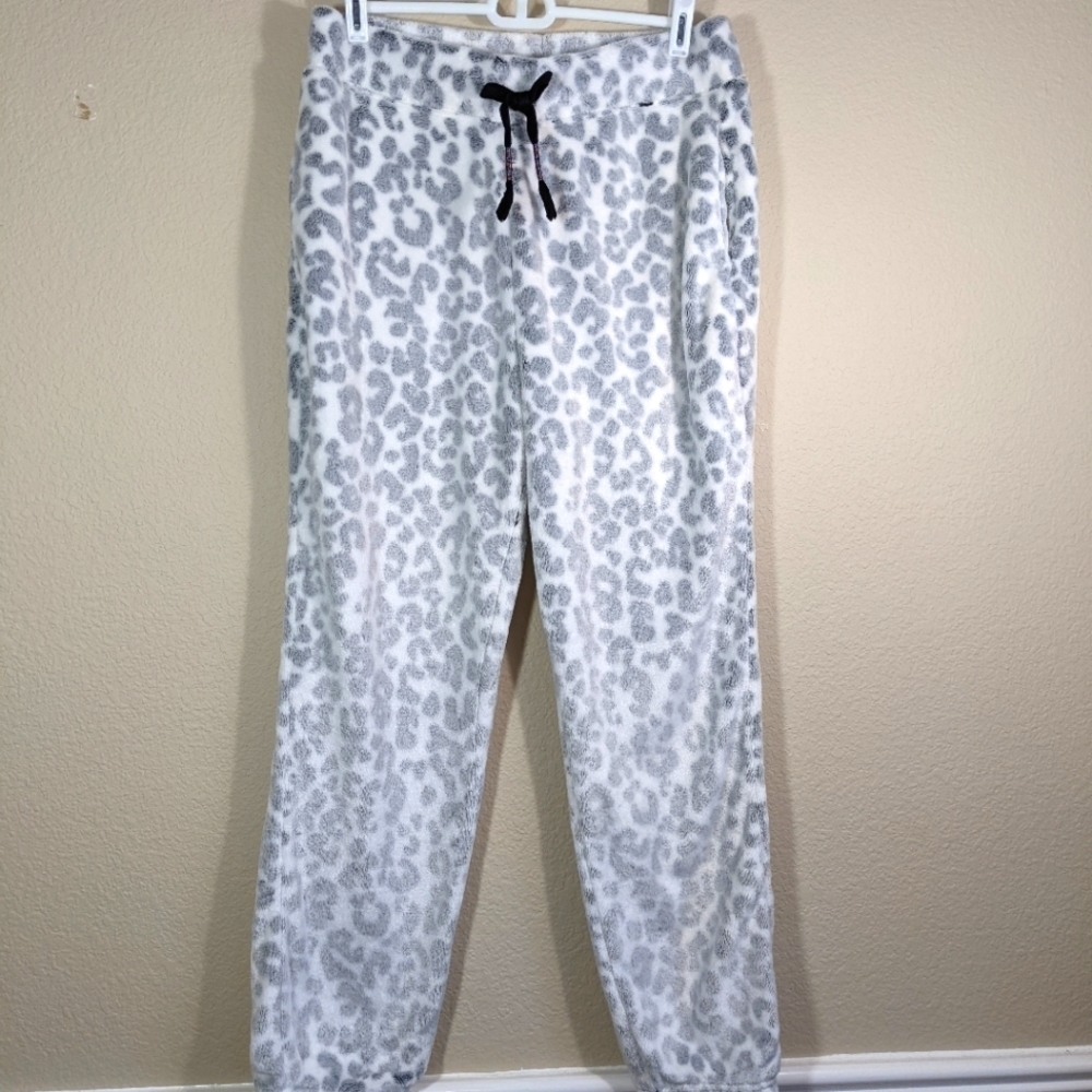 Wildfox Snow Leopard Cozy Joggers